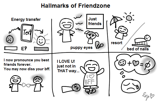 Hallmarks of Friend Zone